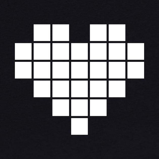 Pixelated Heart by Bhagila